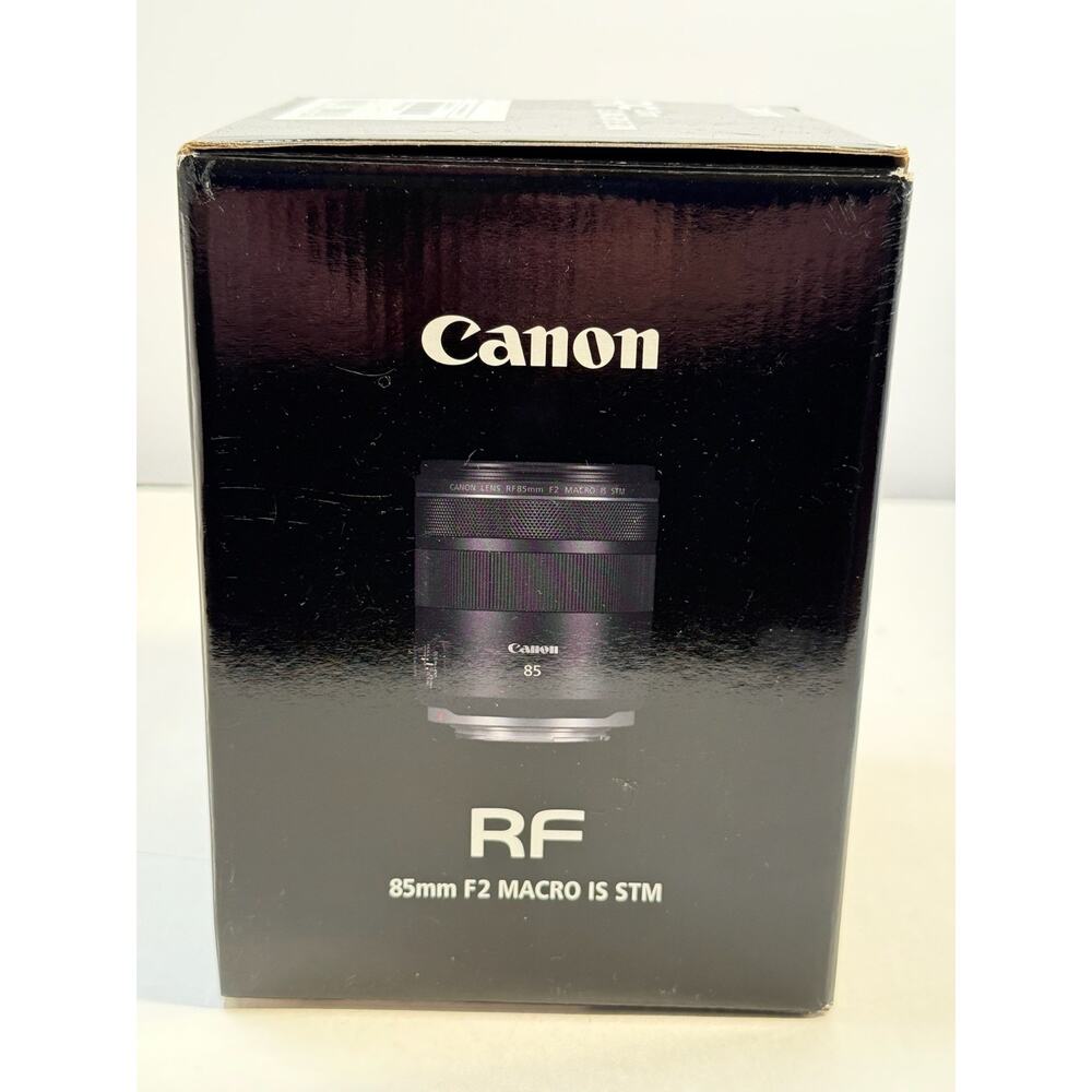 Canon RF85mm F2 Macro Is STM Lens for Canon RF Mount Excellent Condition
